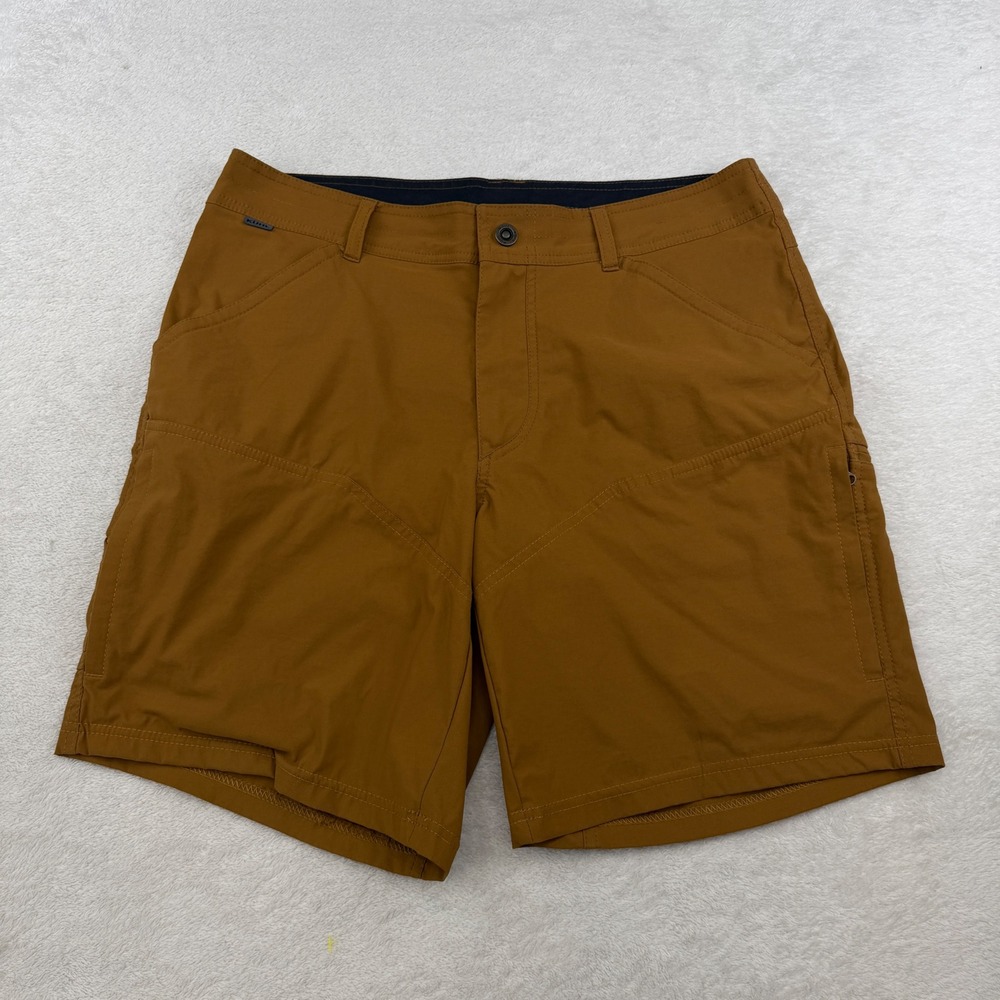 Kuhl Renegade Shorts Mens 34 Brown Cargo Stretch Outdoor Hiking Quick Dry